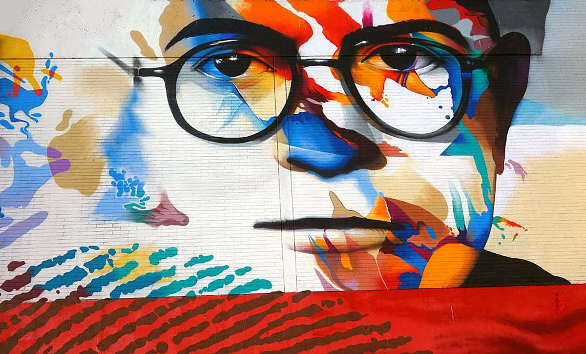 adorno mural colour