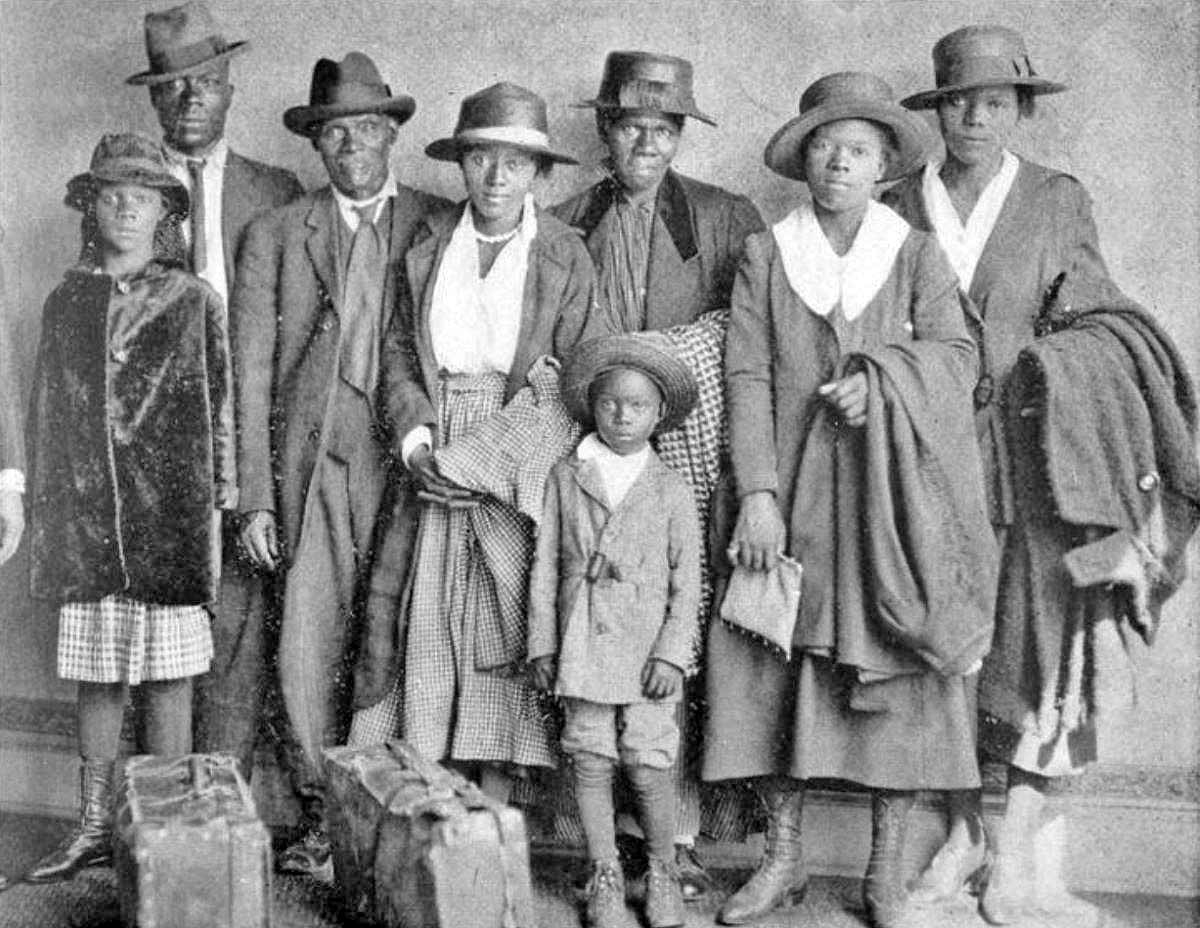 african american family migrants