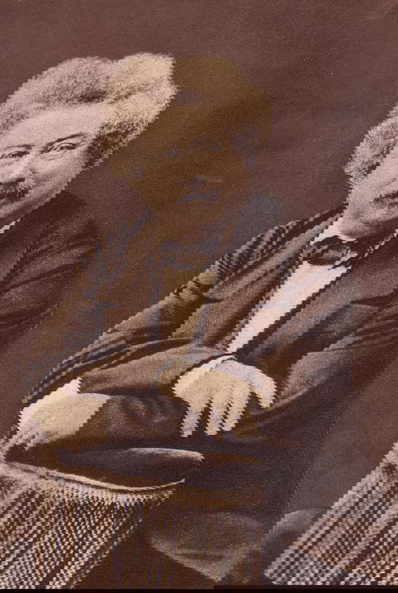 alexandre dumas photograph