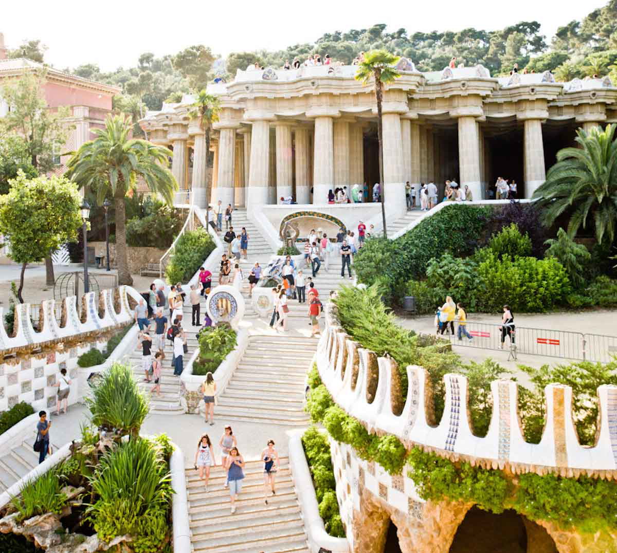 antoni gaudi spain barcelona parc guell