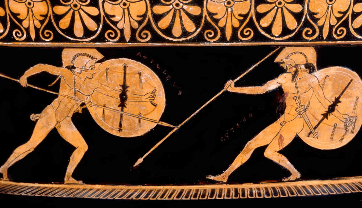 berline painter achilles hector painting