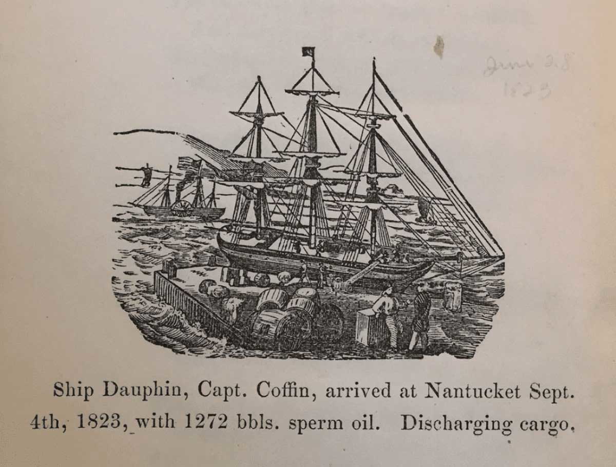captain coffin the dauphin