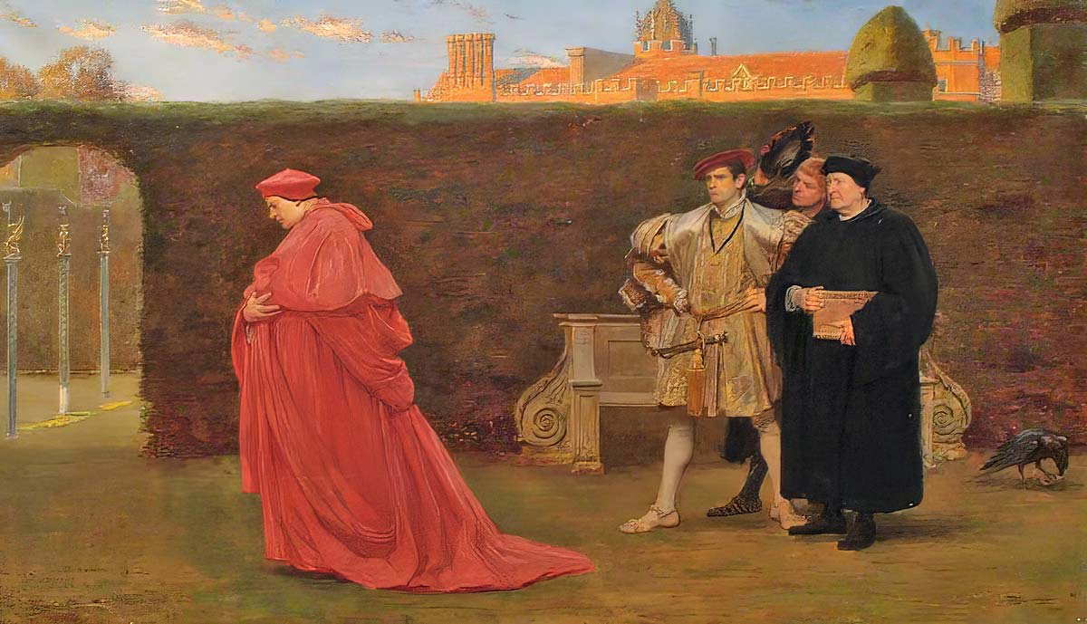 cardinal wolsey disgrace artwork