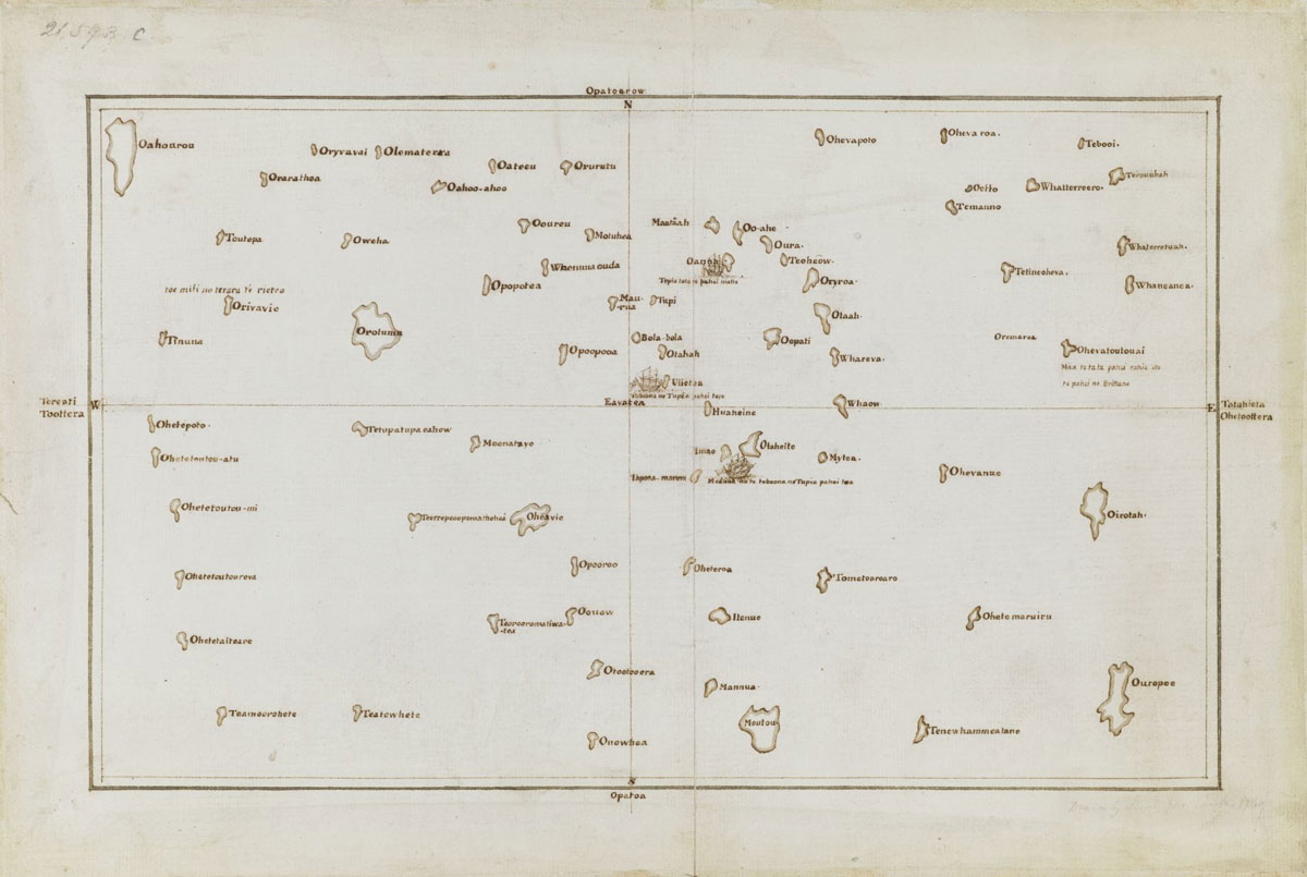 chart of polynesia earliest trade networks