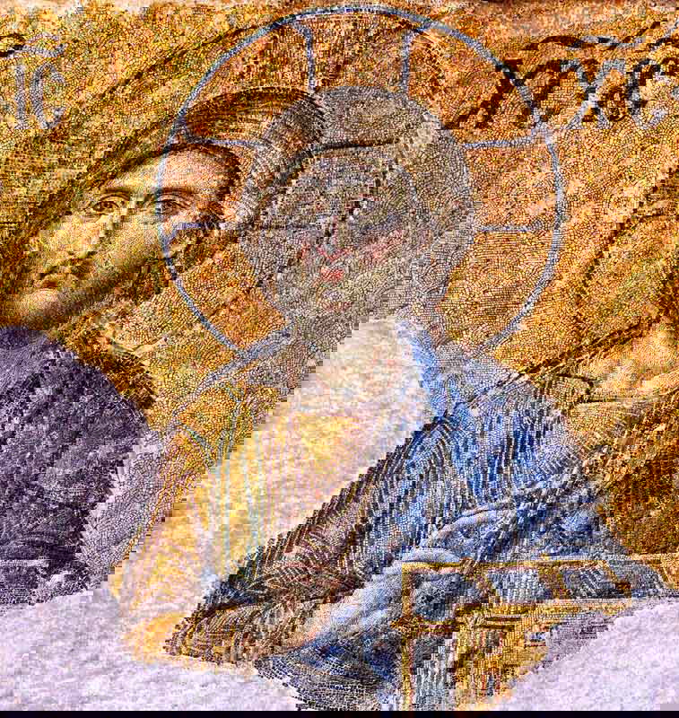 christ pantocrator mosaic