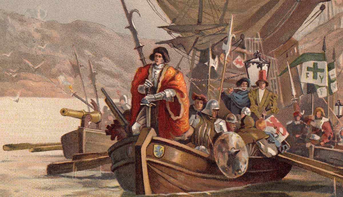 Map The Voyages Of Christopher Columbus 1492 1504 TheCollector Map The Voyages Of Christopher Columbus 1492 1504 TheCollector