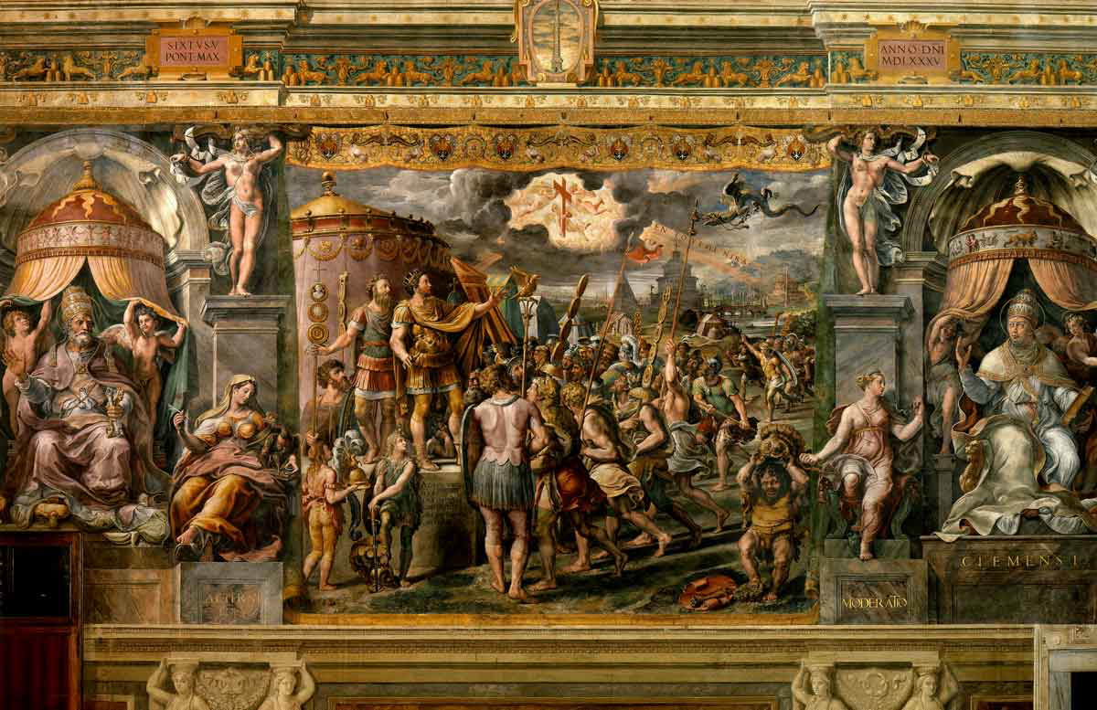 constantine vision of the cross