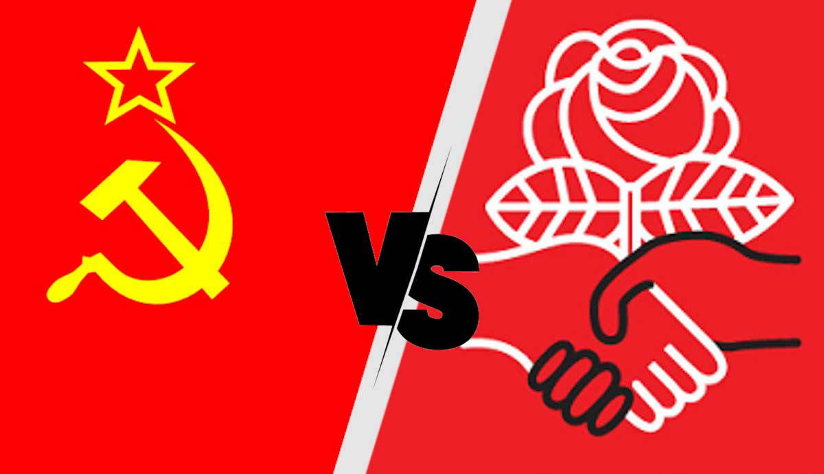 democratic socialism authoritarian socialism difference