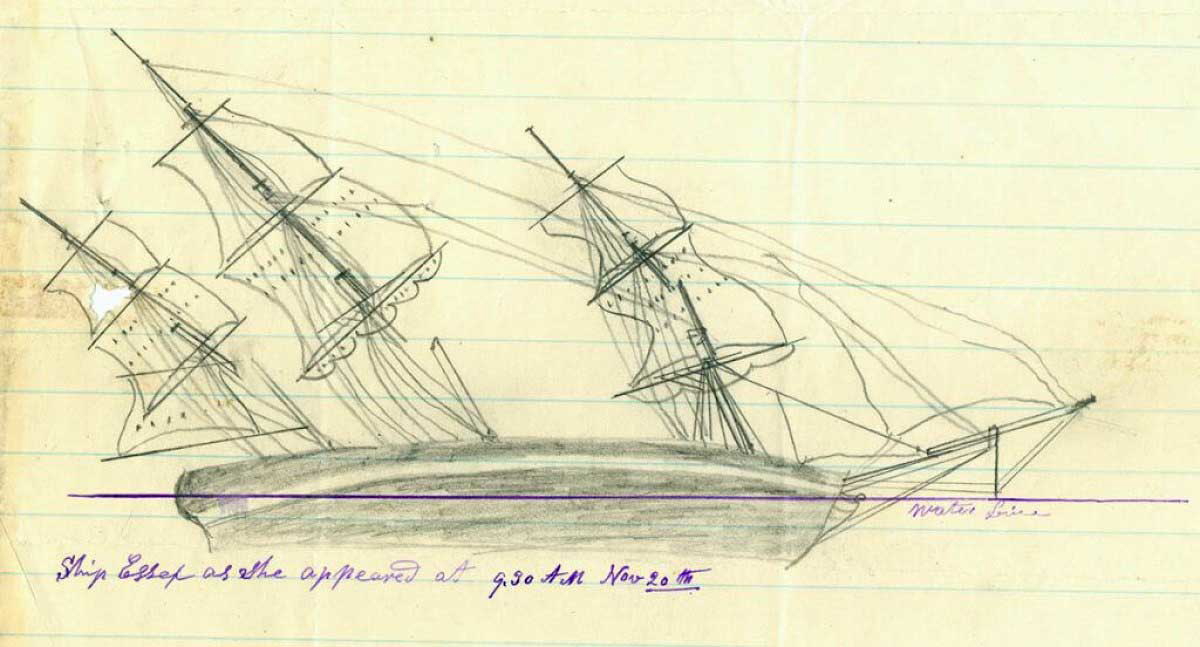 drawing ship 930 am