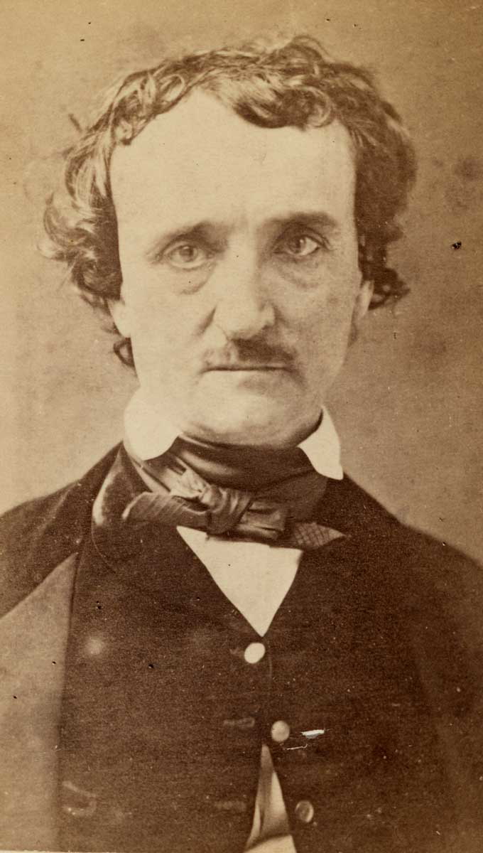 Photograph of Edgar Allan Poe by George Kendall Warren