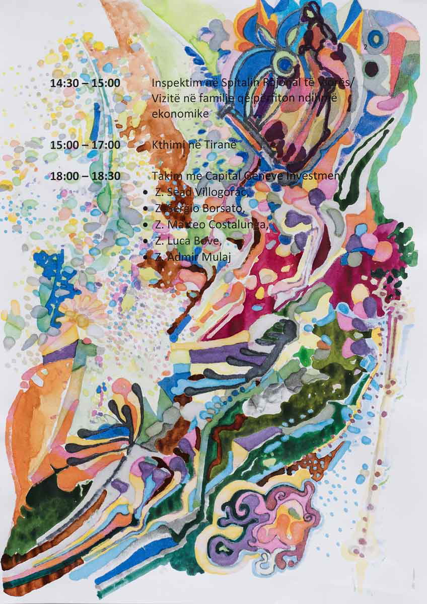 edi rama art doodle