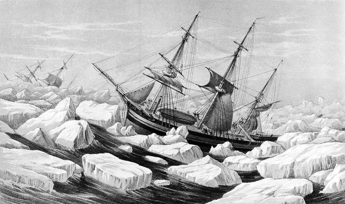 erebus caught ice