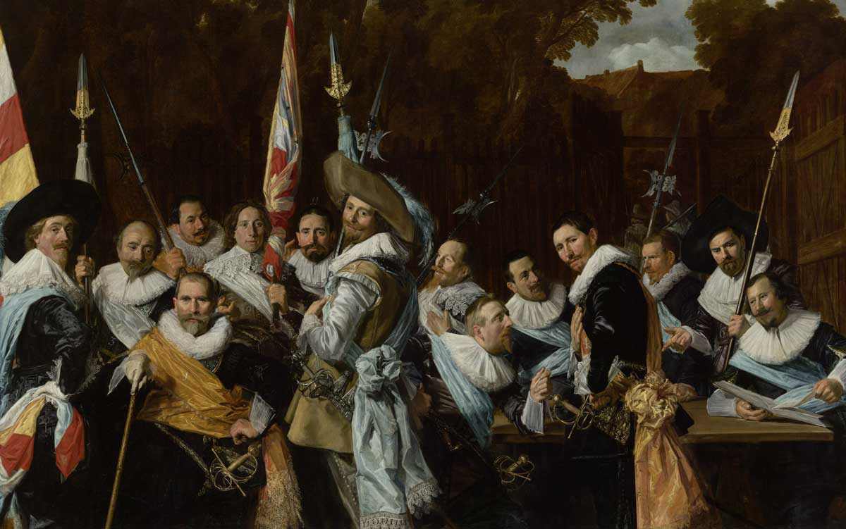 frans hals calivermen civic guard portrait dutch golden age