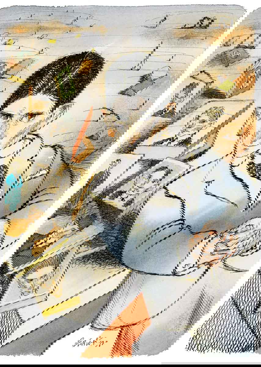 franz kafka illustration