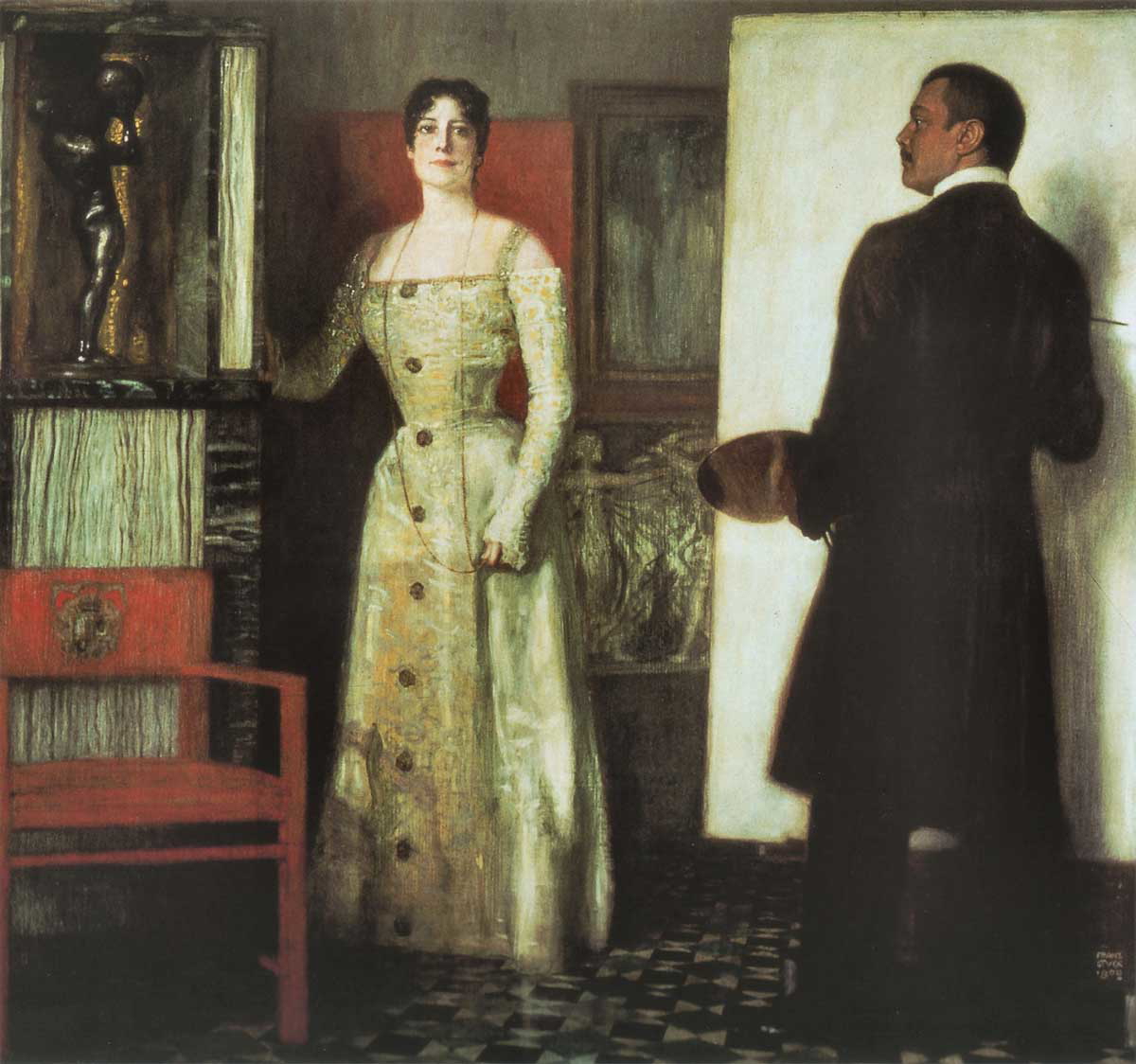 franz von stuck mary stuck painting