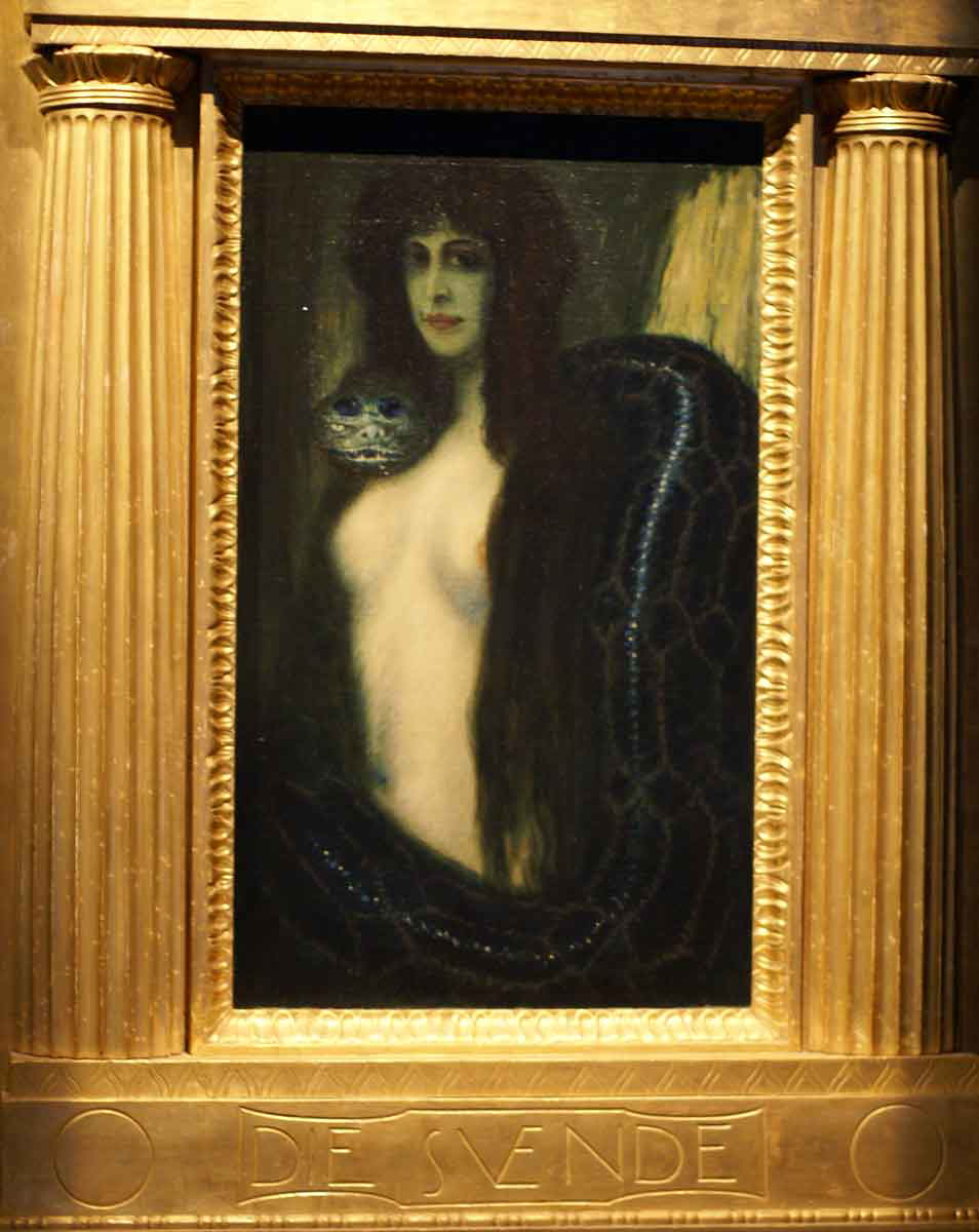 franz von stuck sin painting