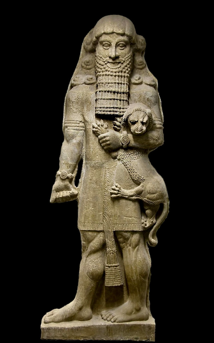 gilgamesh statue Khorsabad anti hero
