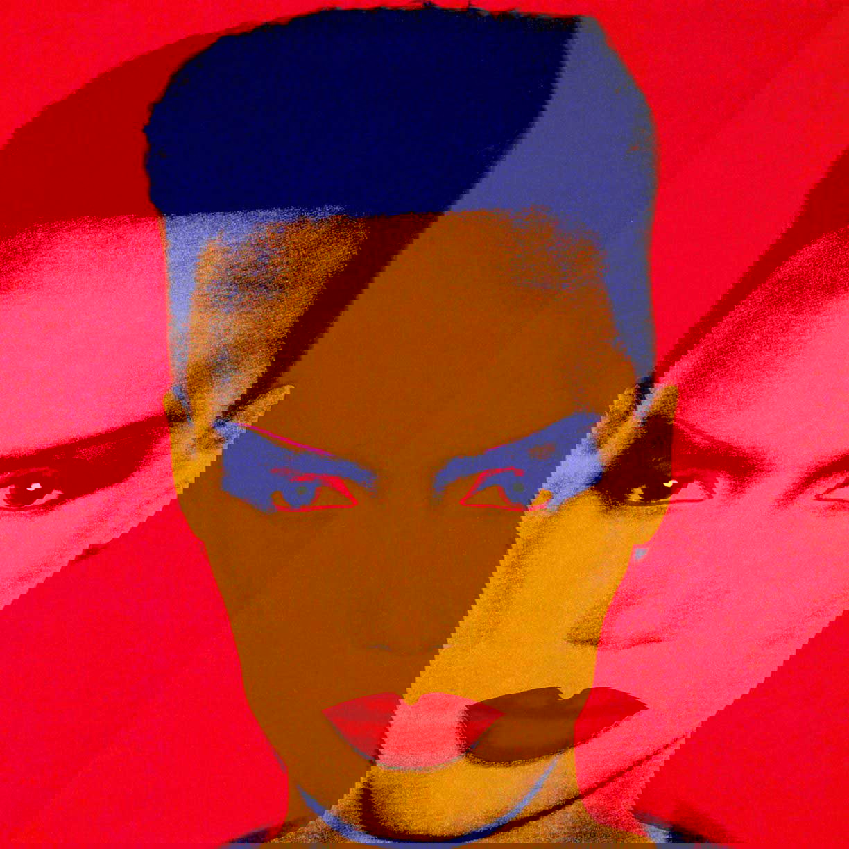 grace jones andy warhol 9 grid 1986