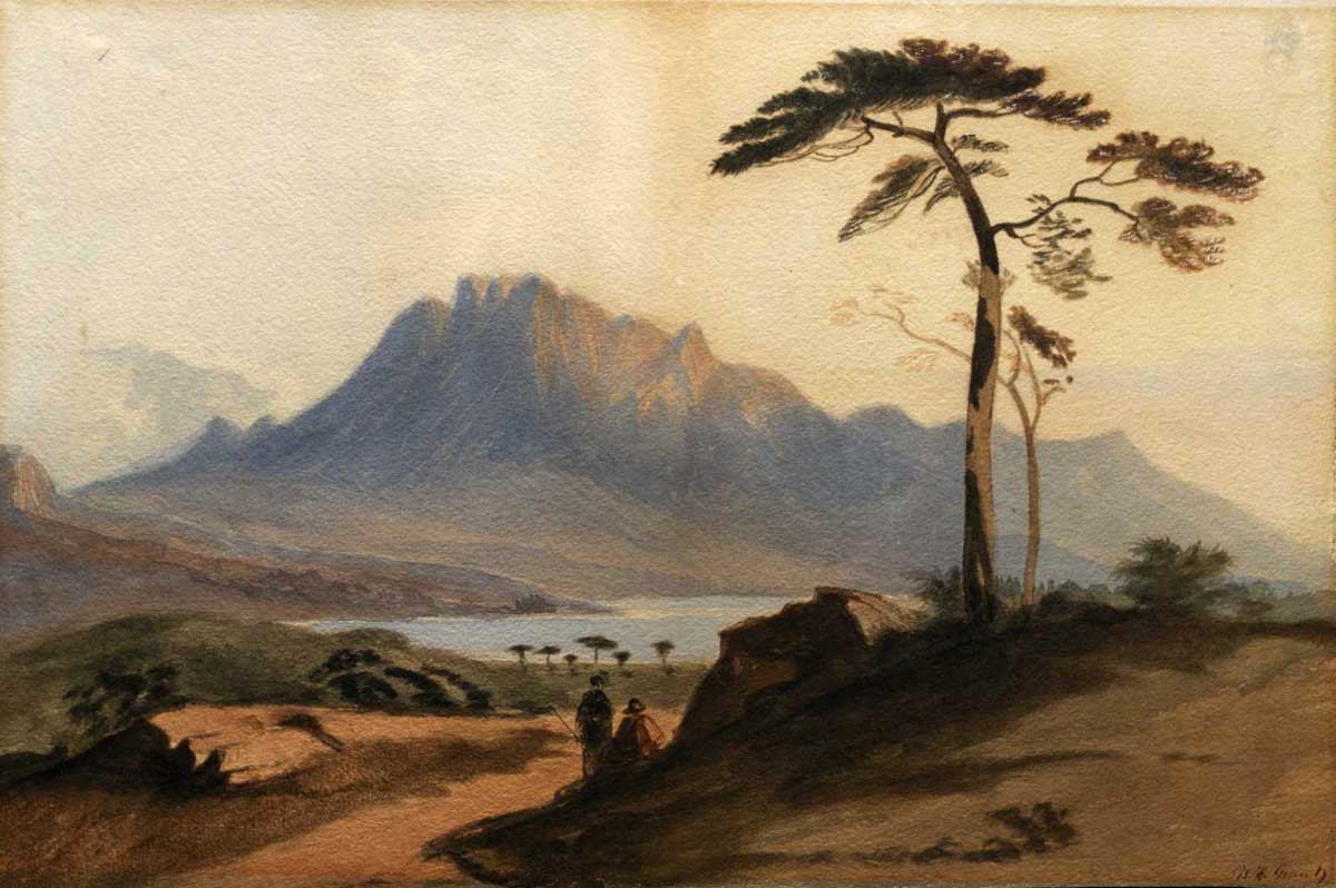 grant watercolour landscape