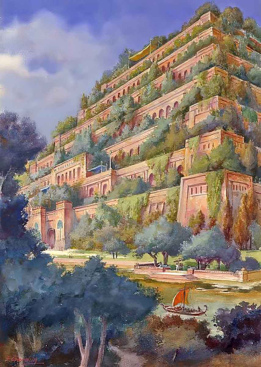 hanging gardens of babylon