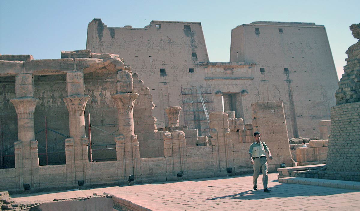 horus temple edfu lower egypt
