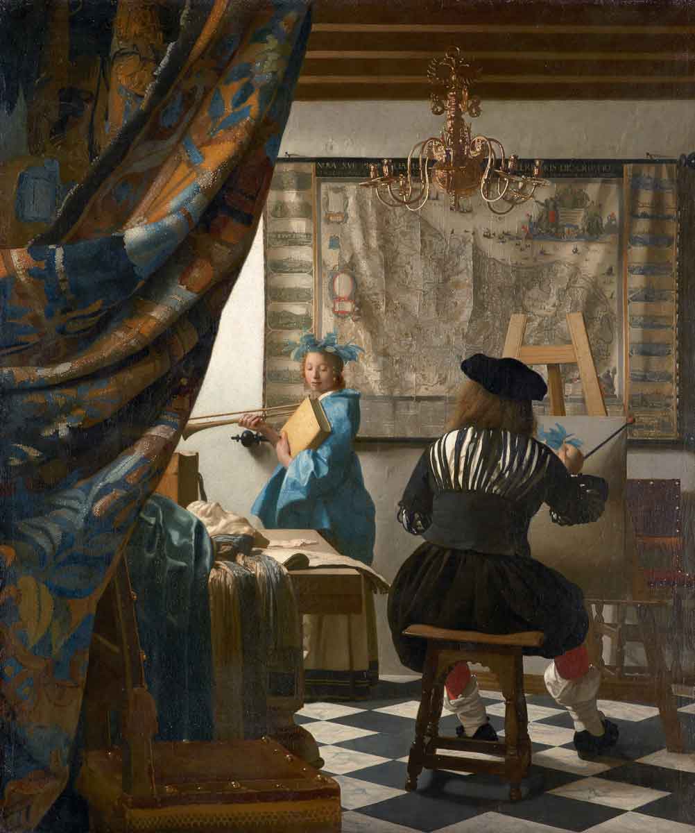 johannes vermeer art of painting dutch golden age