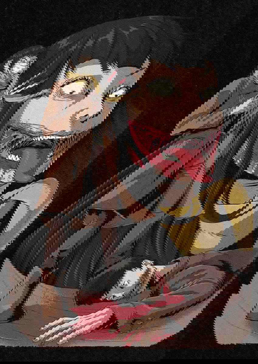 kuchisake onna art