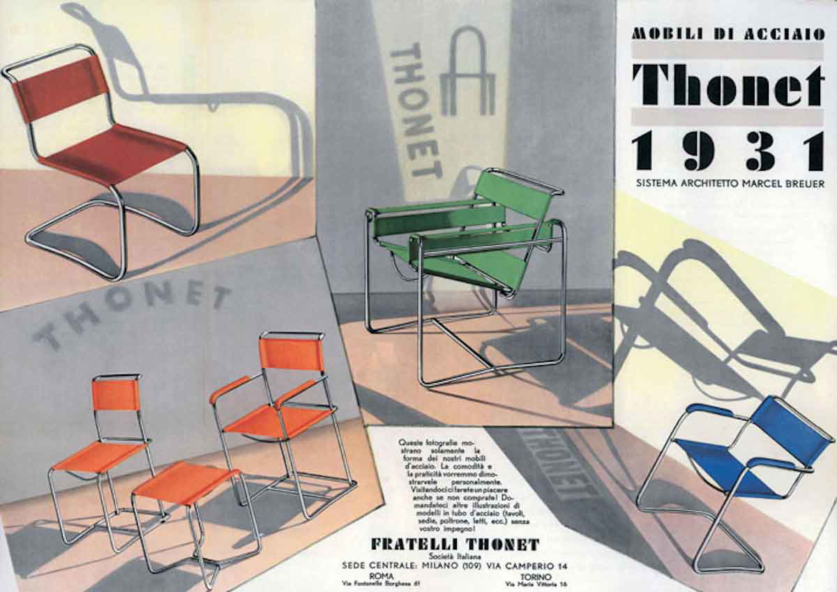 marcel breuer wassily chair advert