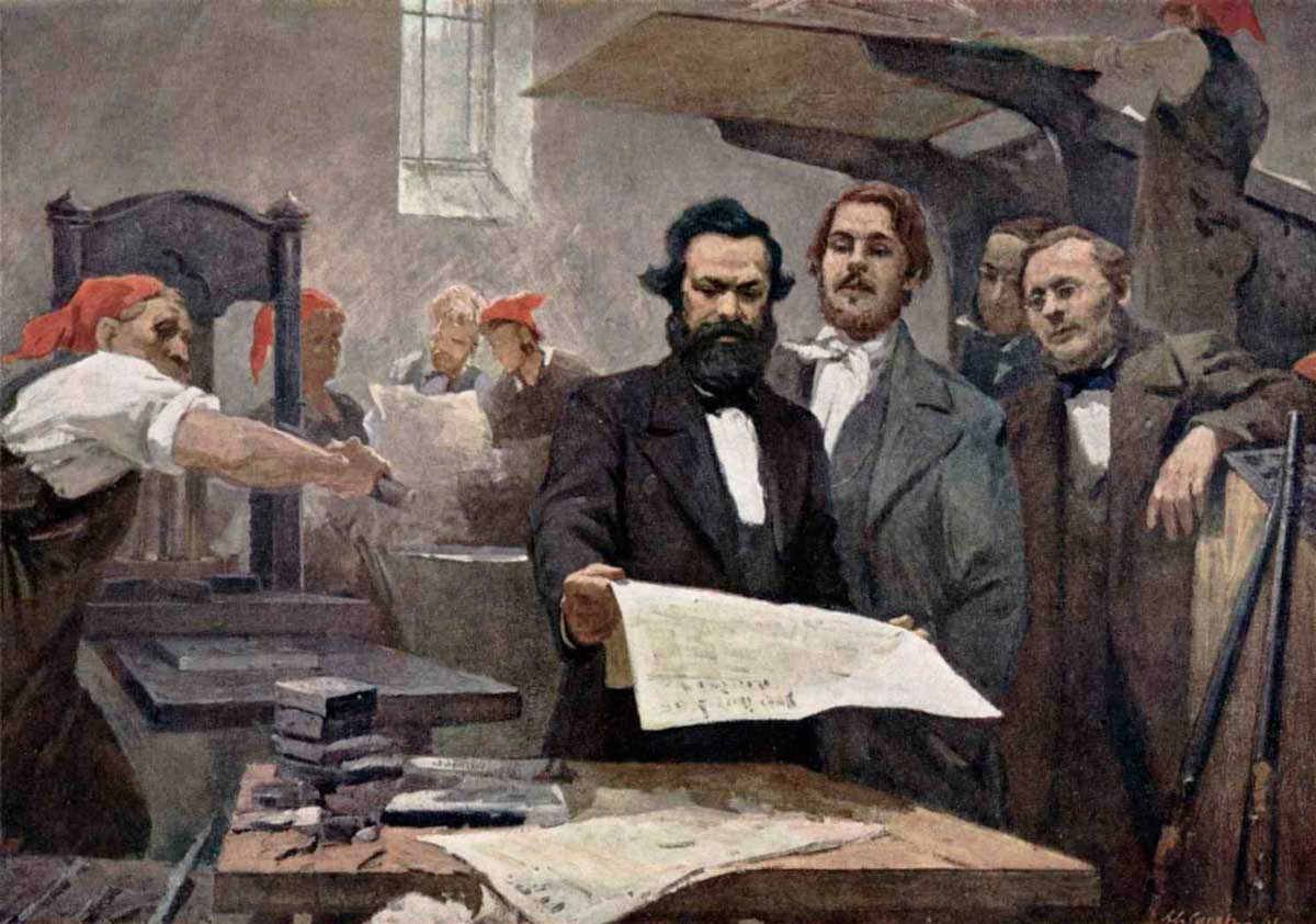 marx engels rheinische zeitung