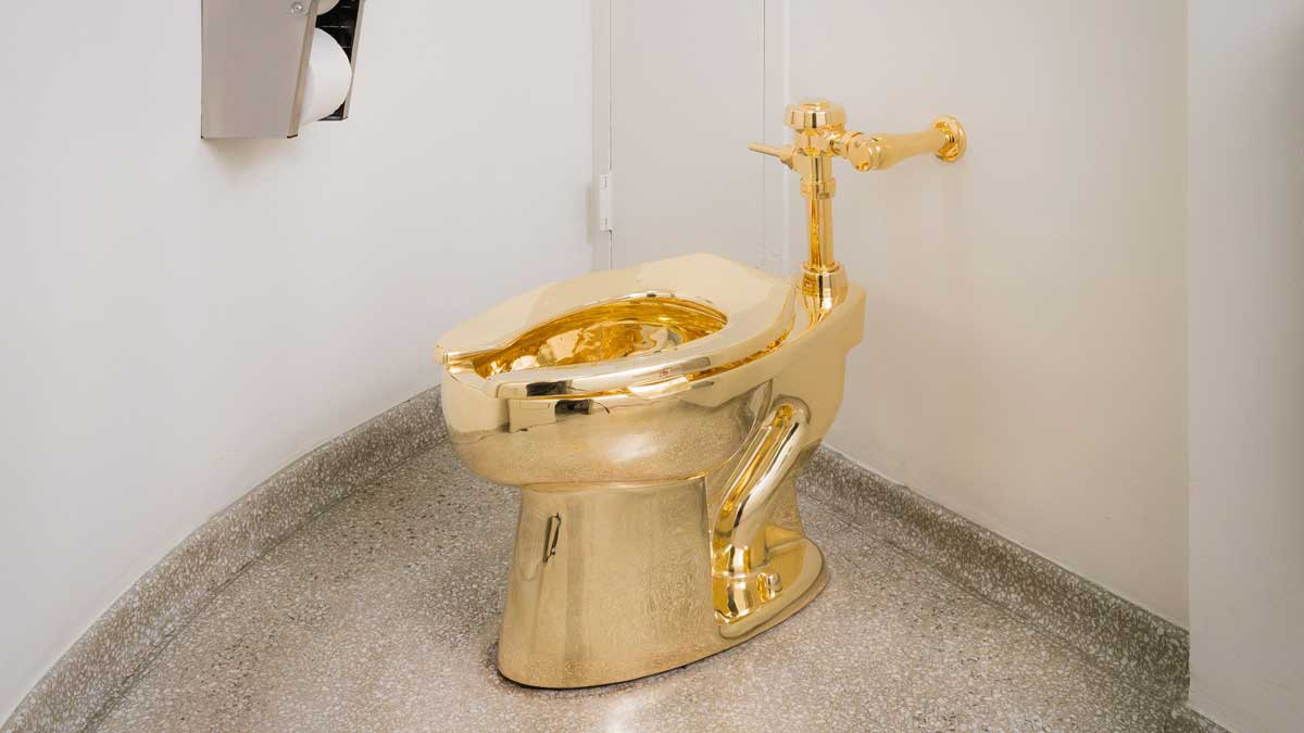 maurizio cattelan america