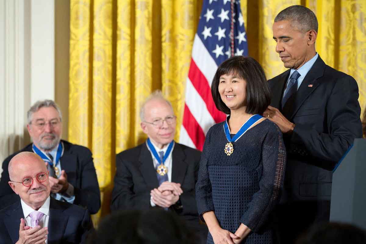maya lin obama presidential medal 2016