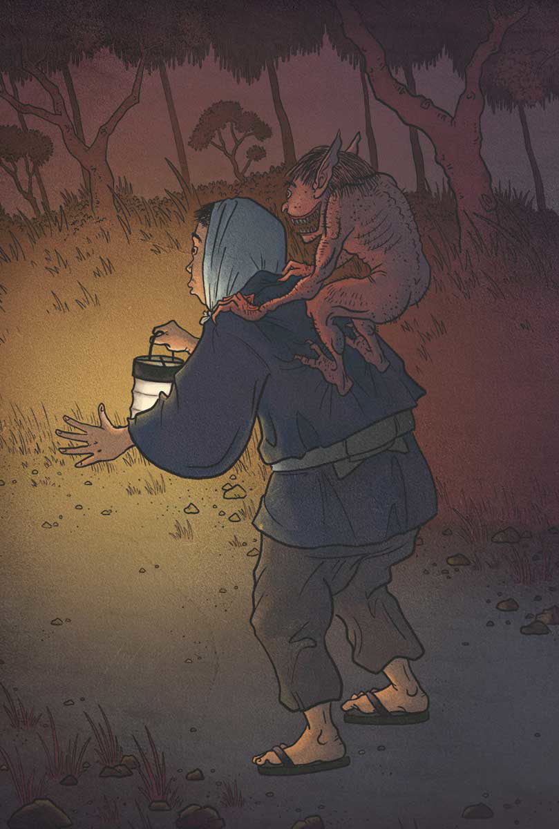 obariyon art yokai