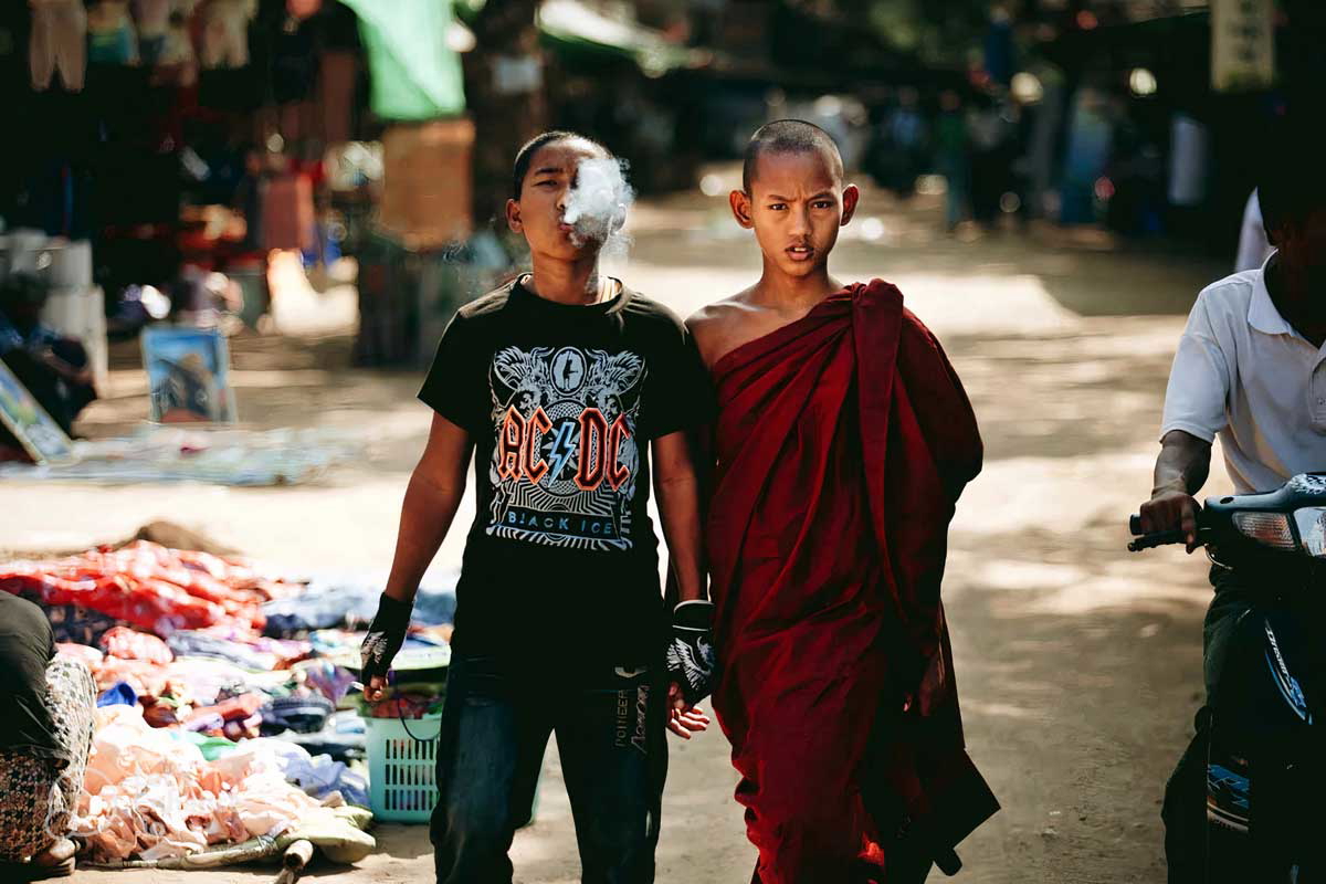 odd couple monk kid