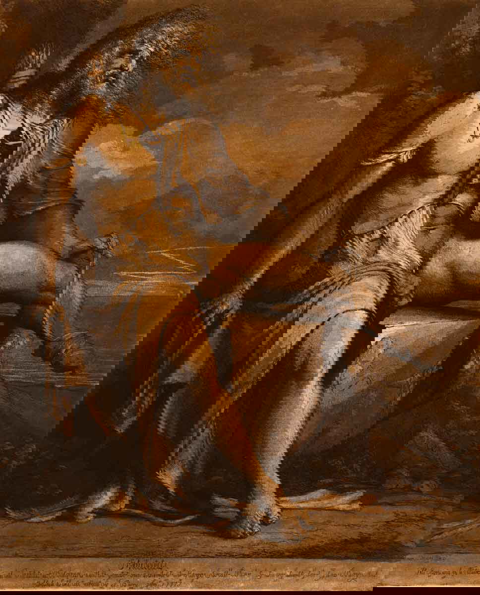 philoctetes archer print
