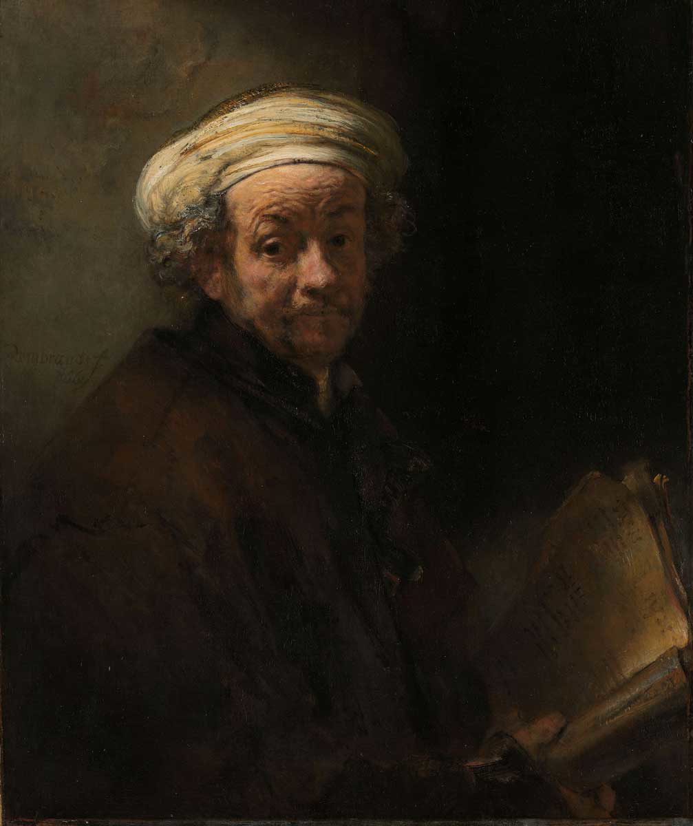 rembrandt van rijn self portrait apostle paul dutch golden age