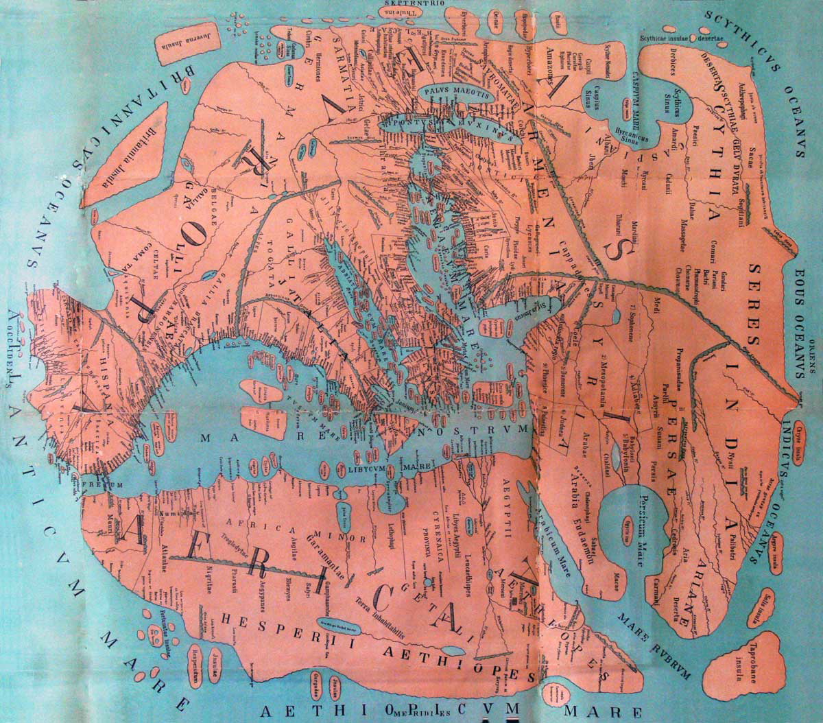 roman map pompeianus
