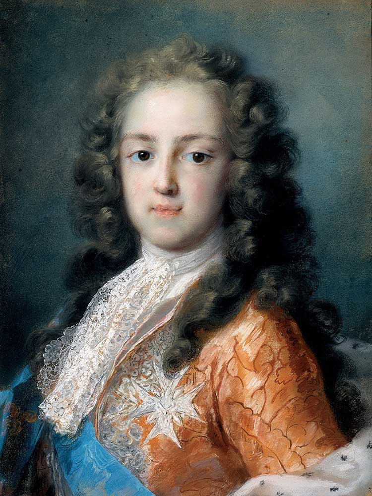 rosalba carriera louis xv pastel portrait