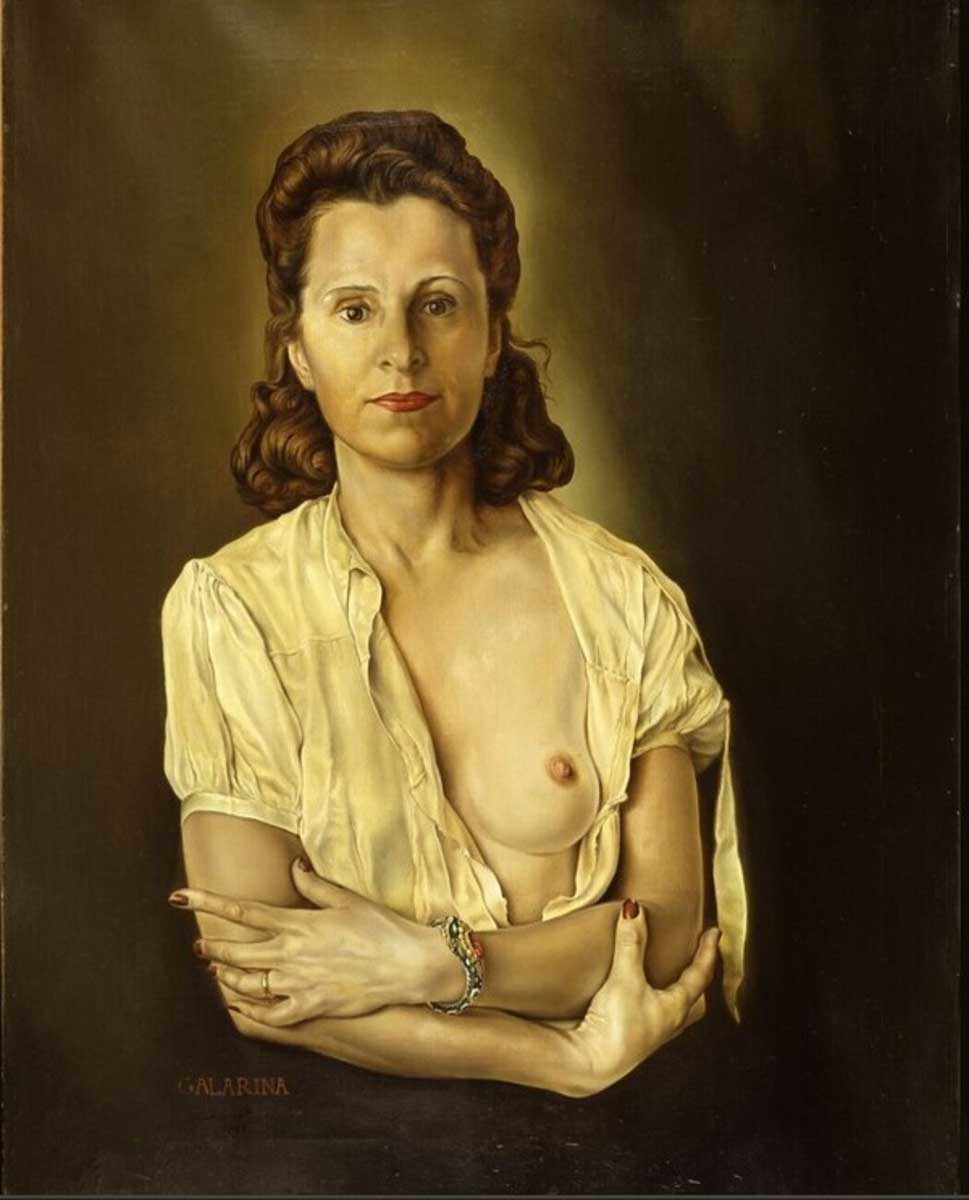 salvador dali galarina 1945