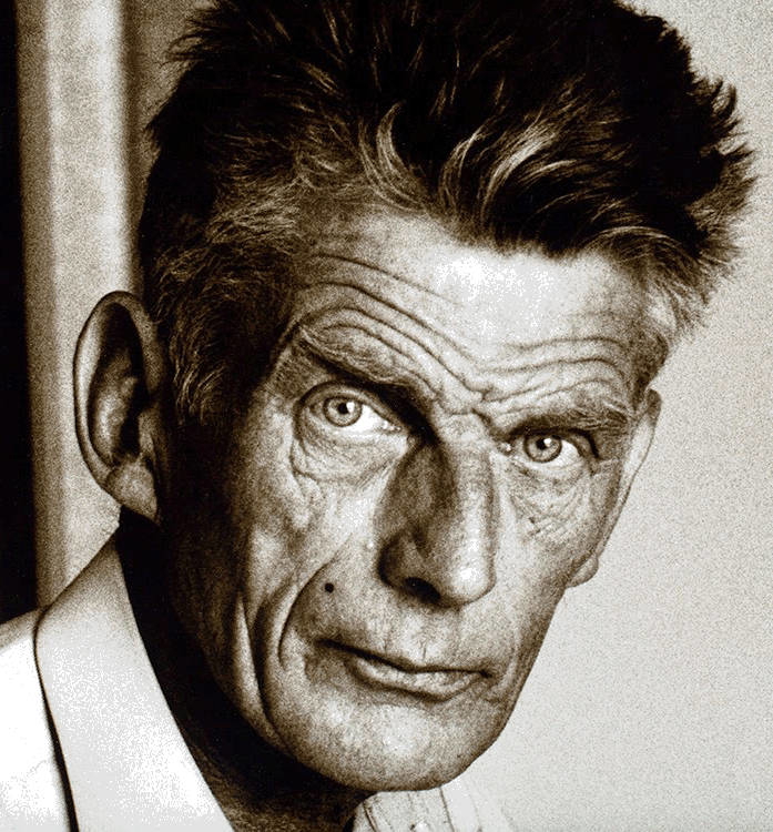 samuel beckett photograph black white