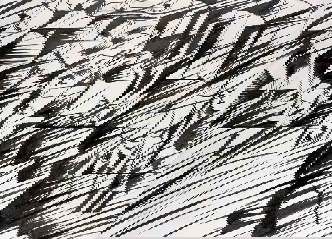 States of Mind: Those Who Go, Umberto Boccioni, 1912