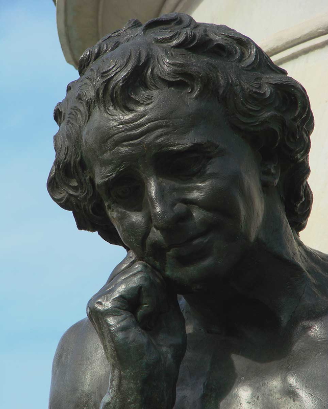 Statue of Louis XV, Vassil, 2007, via Wikimedia Commons