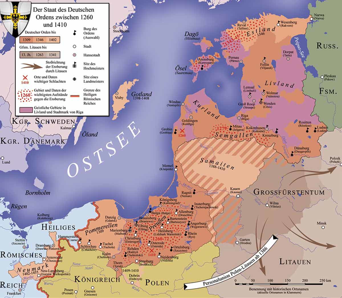 the teutonic order lands