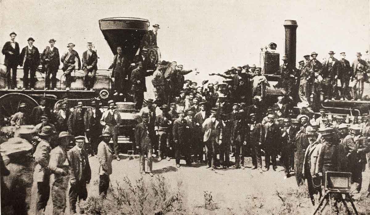 transcontinental railroad promontory summit utah