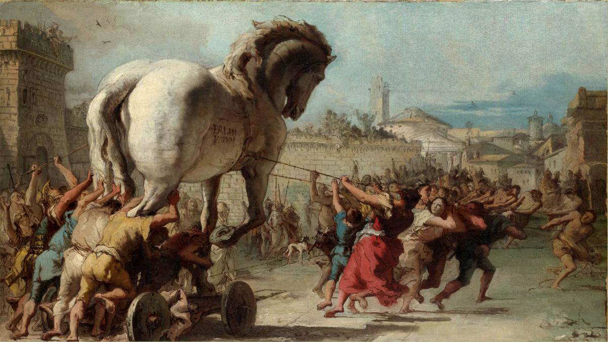 trojan horse tiepolo