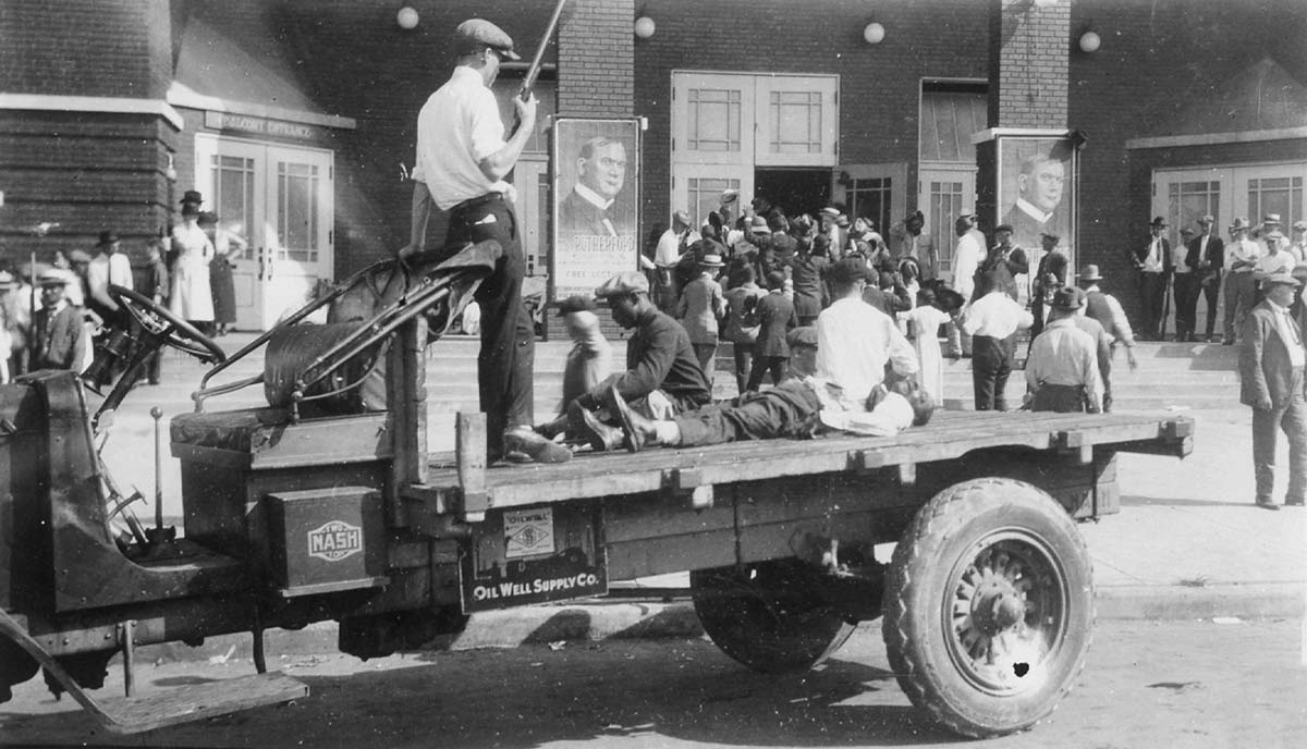 tulsa race massacre man with gun