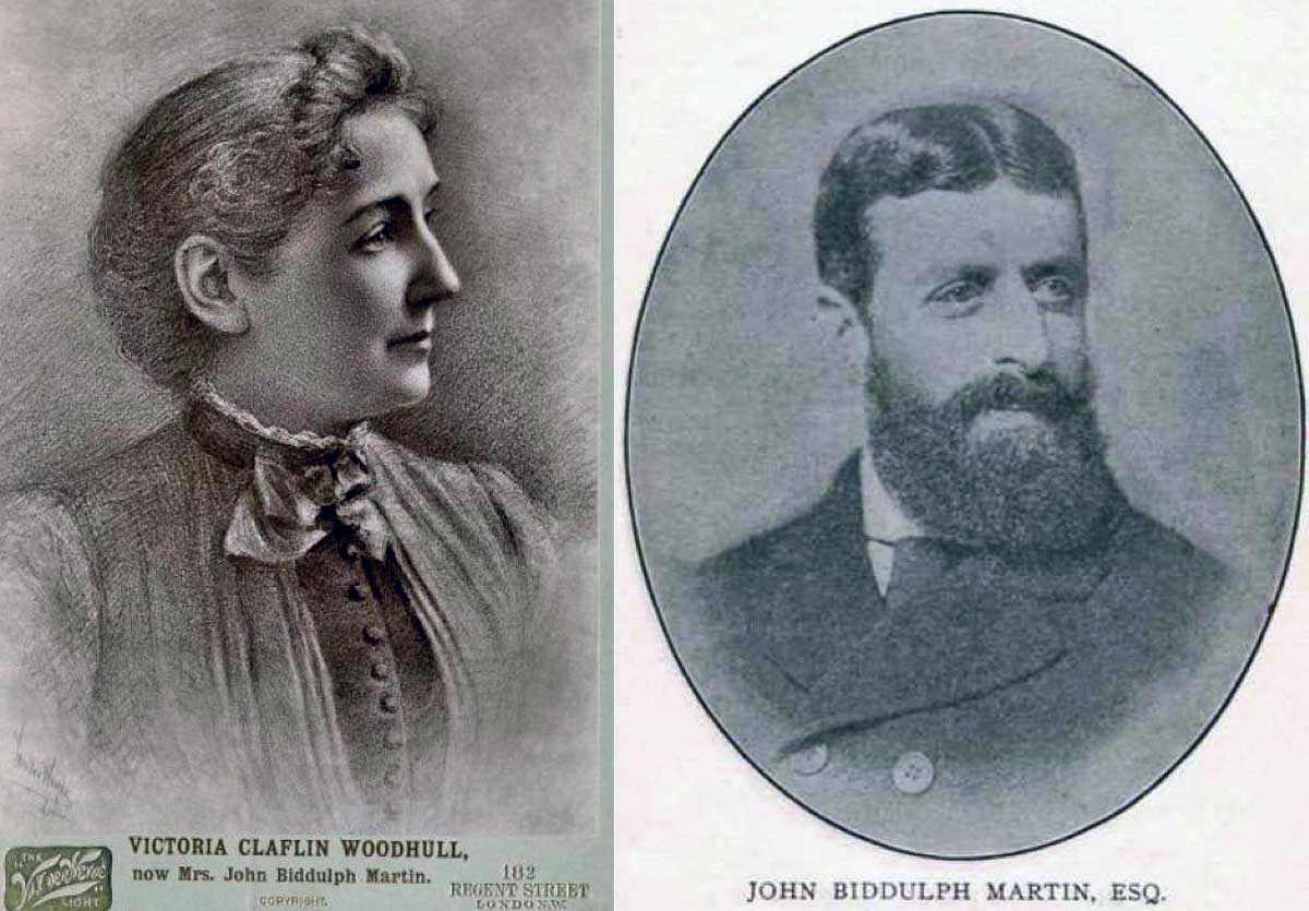 victoria woodhull third husband john biddulph martin