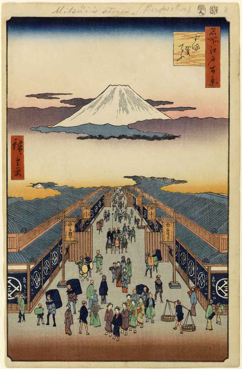 views of edo hiroshige