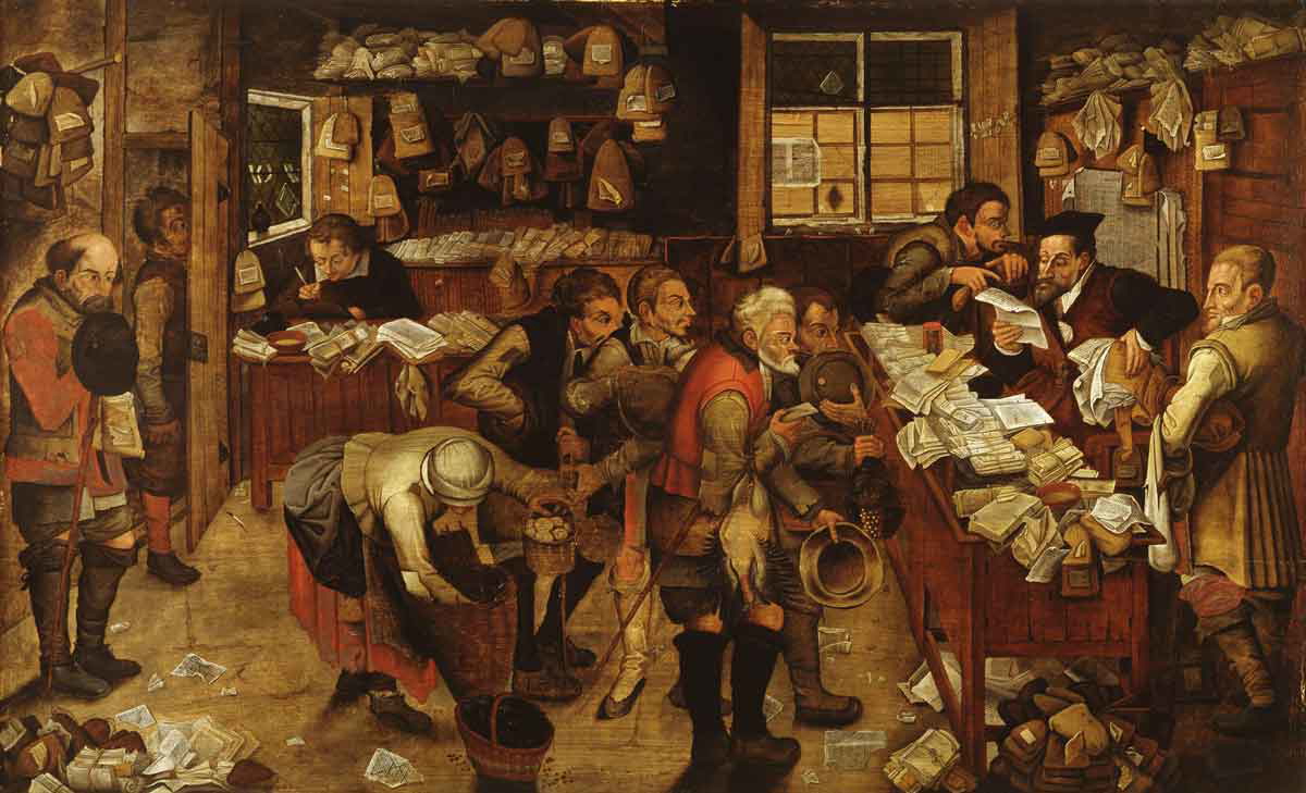 village lawyer brueghel