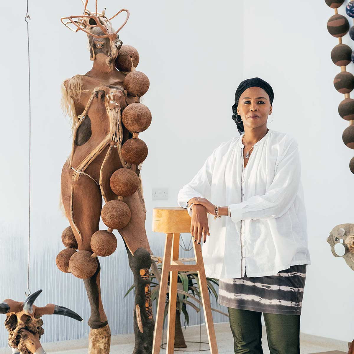 wangechi mutu studio photo