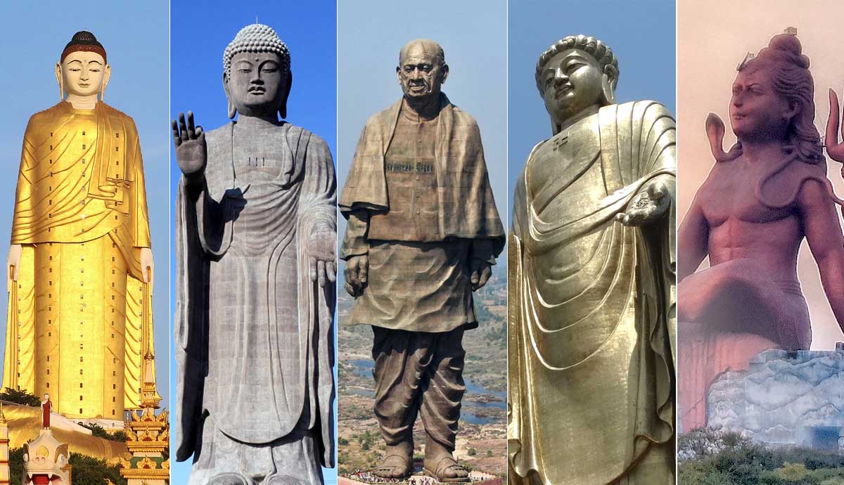 what are the tallest statues in the world